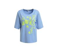 Milano Italy - roundneck sweatshirt 1/2 sleeve + AW light blue - Gr. - L