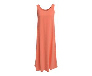 Milano Italy - long, sleeveless dress peach - Gr. - 42