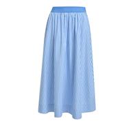 Milano Italy - midi skirt elastic wb cornflower print - Gr. - 42