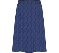 Milano Italy - midi skirt w elastic waist dark denim - Gr. - 38