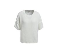 oversized 1/2 sleeve pullover with roundneck Weiß M