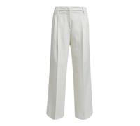 Milano Italy - pleated wideleg pants french pockets offwhite - Gr. - 44