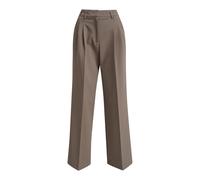 MILANO ITALY - pleated wideleg pants french pockets taupe - Gr. - 40