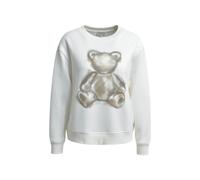 Milano Italy - round neck AW sweatshirt 1/1 sleeve offwhite - Gr. - M