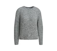 Milano Italy - roundneck pullover 1/1 raglan sleeve anthracite - Gr. - S