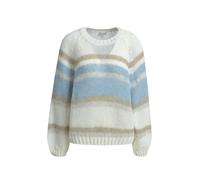 Milano Italy - roundneck pullover 1/1 raglan sleeve cornflower print - Gr. - L