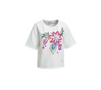 Milano Italy - roundneck sweatshirt 1/2 sleeve w/ AW offwhite - Gr. - XS