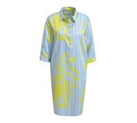 Milano Italy - shirt dress with3/4 sleeves light blue print - Gr. - 42