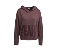 Milano Italy - sweatshirt w/ hood kangaroo pocket 1/1 sleeve vino - Gr. - XL