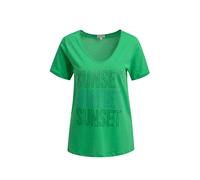 Milano Italy - T-Shirt w roundneck, 1/4 sleeves apple - Gr. - L
