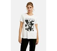 Milano Italy - T-Shirt w roundneck, 1/4 sleeves offwhite - Gr. - L