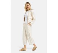 Milano Italy Übergangsjacke in Creme - Größe 44 | Damen Pullover Cardigans