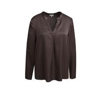 Milano Italy - V-neck blouse 1/1 sleeve mocca - Gr. - 38