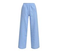 Milano Italy - wideleg pants elastic waist french pockets light blue - Gr. - 36