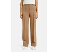 Milano Italy - wideleg Pants, french pockets, iron pleats camel - Gr. - 38