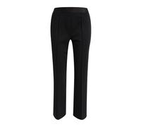 MILANO ITALY - wideleg with elastic waist band fake front fly mocca print - Gr. - XXL