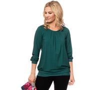 Milchshake AMELIE Umstands-& Stillbluse (Uni) flaschengrün S