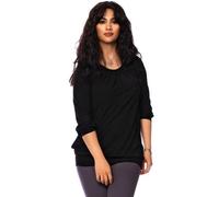 Milchshake AMELIE Umstands-& Stillbluse (Uni) schwarz M