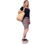 Milchshake CASCADA 2tlg. Set Umstands- und Stillkleid aus Bambus-Viskose viva/marine S