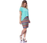 Milchshake CASCADA 2tlg. Set Umstands- und Stillkleid aus Bambus-Viskose Viva/türkis S