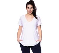 Milchshake CASSI zweilagiges Oversized Umstands- und Stillshirt aus Tencel-Modal weiss XS