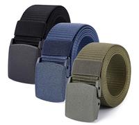 Mile High Life | Nylon-Webgürtel | Outdoor Militärgürtel | Passend zugeschnitten Größe bis zu 1,32 m | Breite 3,8 cm | TSA Frei Kunststoffschnalle