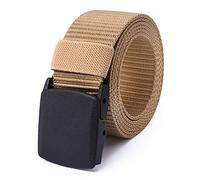 Mile High Life | Nylon-Webgürtel | Outdoor Militärgürtel | Passend zugeschnitten Größe bis zu 1,32 m | Breite 3,8 cm | TSA Frei Kunststoffschnalle