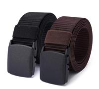 Mile High Life | Nylon-Webgürtel | Outdoor Militärgürtel | Passend zugeschnitten Größe bis zu 1,32 m | Breite 3,8 cm | TSA Frei Kunststoffschnalle