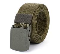 Mile High Life | Nylon-Webgürtel | Outdoor Sportlich | Passend zugeschnitten Größe bis zu 1,32 m | Breite 3,8 cm | TSA Frei Kunststoffschnalle