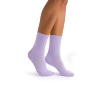 MILENA Damen Gerippte Socken - Weiche Baumwoll Crew Socken für Damen & Mädchen Atmungsaktive Freizeit Alltagssocken Erhältlich als Einzelpaar & 2er Pack EU 37-41 / UK 4-7