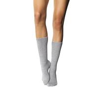 MILENA Weiche Socken Damen & Herren - Diabetikersocken - Atmungsaktiv, Antibakteriell, Elastisch, Pflegeleicht - Ideal für Empfindliche Füße, Unisex - Perfekte Passform und Komfort, melange (41-43)