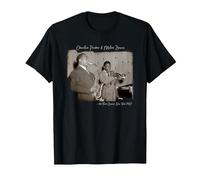 Miles Davis and Charlie Parker at The Three Deuces T-Shirt, Herren, Schwarz, 6XL