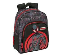 Safta Miles Morales 9l 27x33x10 Cm Small Backpack Schwarz,Grau Kinder