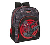 Safta Miles Morales 15l 32x38x12 Cm Backpack Schwarz,Grau Kinder