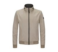 MILESTONE Blouson Herren Mikrovelours beige, 48 (S)