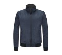 MILESTONE Blouson Herren Mikrovelours blau, 50 (M)