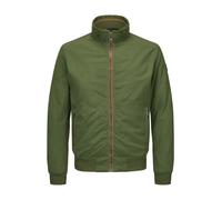 MILESTONE Blouson Herren Stehkragen Mikrofaser grün, 50 (M)