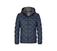 MILESTONE Daunenjacke Herren Stehkragen Mikrofaser blau, 48 (S)