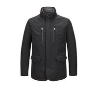 MILESTONE Funktionsjacke Herren Stehkragen Mikrofaser schwarz, 50 (M)