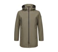 MILESTONE Funktionsparka Herren Stehkragen Mikrofaser grün, 52 (L)