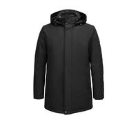 MILESTONE Funktionsparka Herren Stehkragen Mikrofaser schwarz, 60 (3XL)