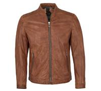 Milestone - Herren Lederjacke Lammnappa kupfer : 56