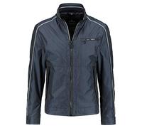 MILESTONE Herren Microfaser Blouson Clio (50, Blau)