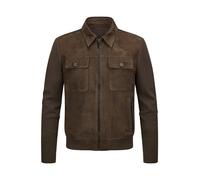 MILESTONE Hybrid Jacke Herren braun, 48 (S)