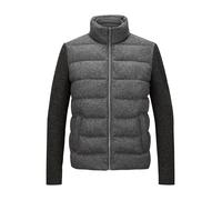 MILESTONE Hybrid Jacke Herren Stehkragen grau, 48 (S)