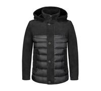 MILESTONE Jacke Herren Ziegenvelours schwarz, 50 (M)