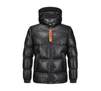 MILESTONE Lederjacke Herren Lammnappa schwarz, 56 (XXL)