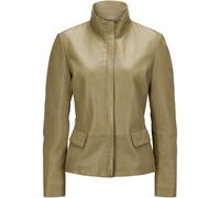 Milestone Lederjacke MsKreta Hell Khaki (Größe: 36) 36 beige