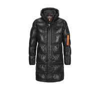 MILESTONE Kapuzenmantel Herren Lammnappa schwarz, 54 (XL)