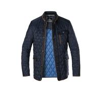 MILESTONE Steppjacke Herren Stehkragen Mikrofaser blau, 48 (S)
